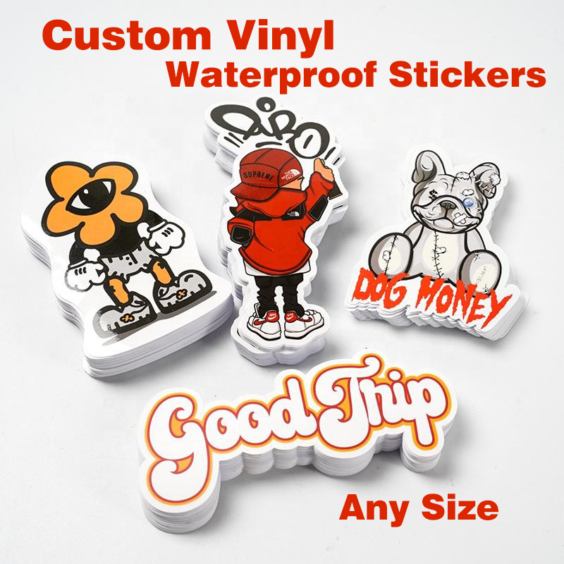 Laptop Accessories Name - Aangepaste PVC-stickers met logo, naam, waterdicht,