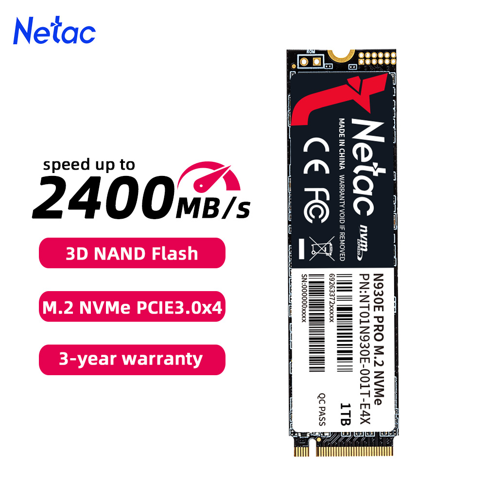 Samsung Ssd 980 Pro - Netac NVMe SSD 1TB M.2 SSD