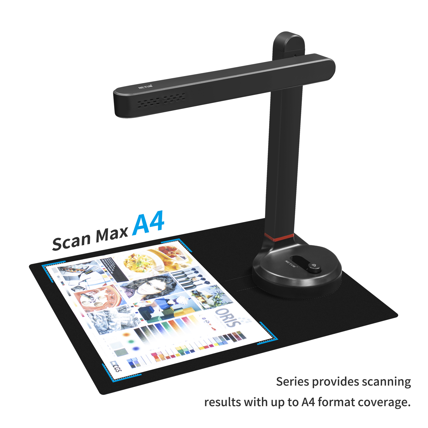 Laptop Accessories Light - Netum Boek Scanner T101 Autofocus Document