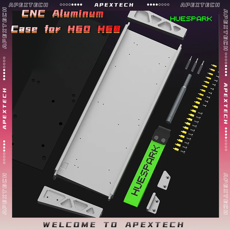 Laptop Accessories Uk - CNC Aluminium Behuizing voor H60 H68