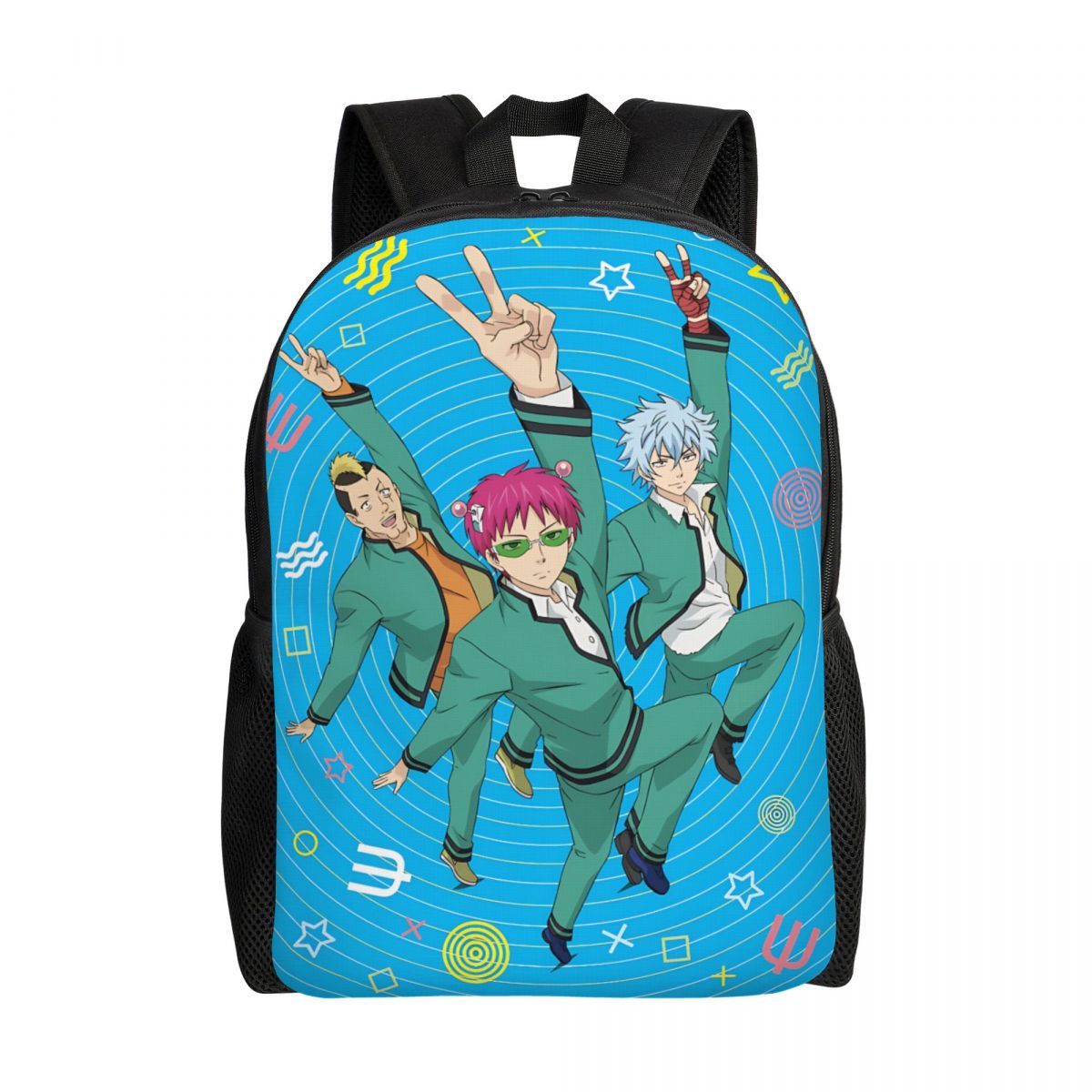 Laptop Accessories For Students - Gepersonaliseerde S-Saikies K Manga Leuke reisrugzak