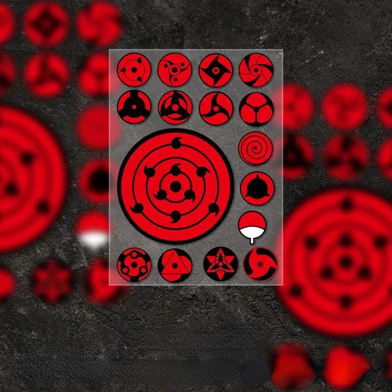 Accessories For New Laptop - Nieuwe Naruto Sharingan Cartoon Animatie Stickers