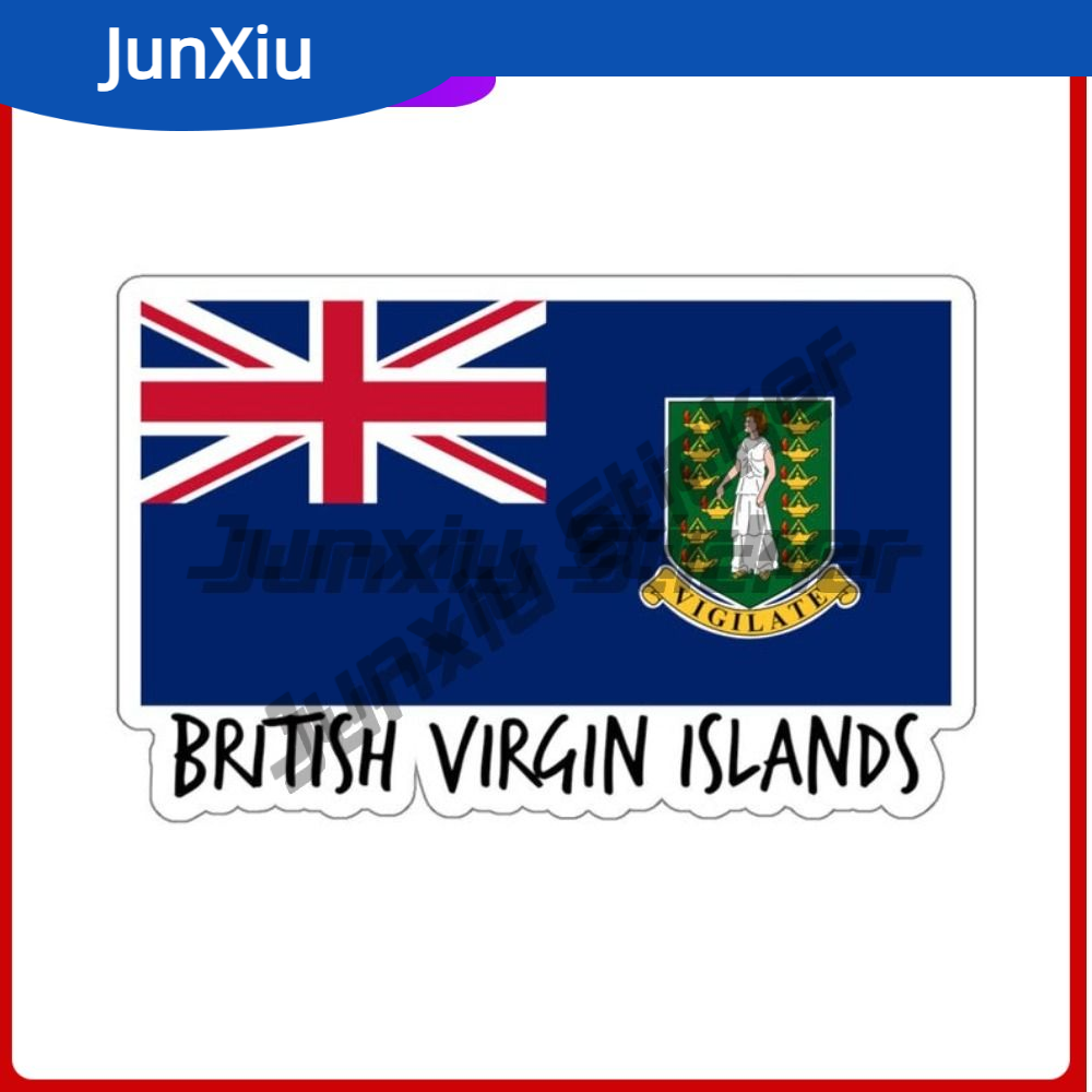 Laptop Accessories To Gift - Britse Maagdeneilanden Vlag Cadeau Sticker Accessoires