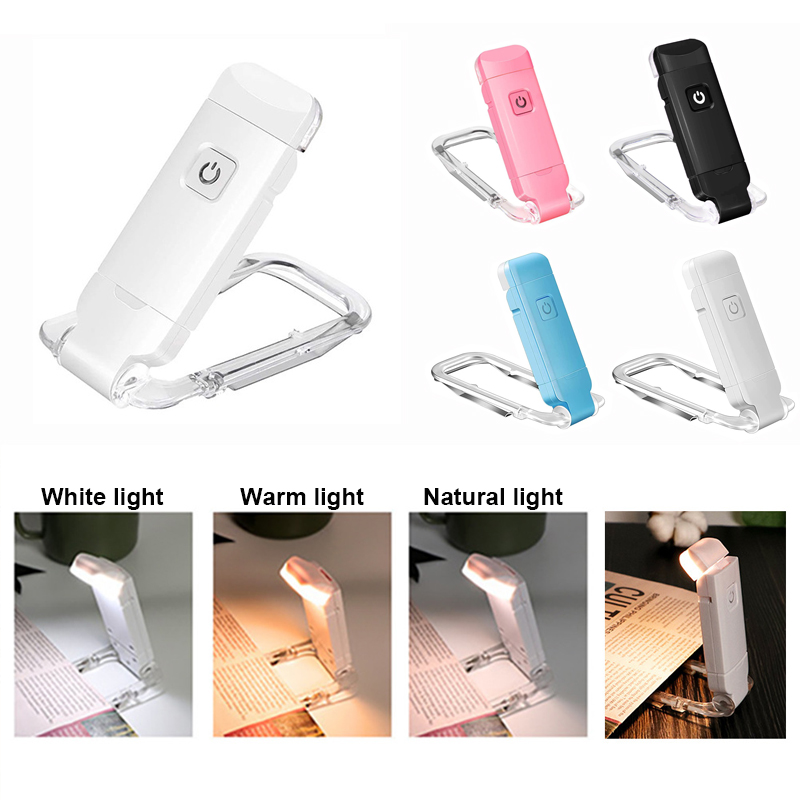 Laptop Accessories Light - Leeslamp met clip voor boeken, 3