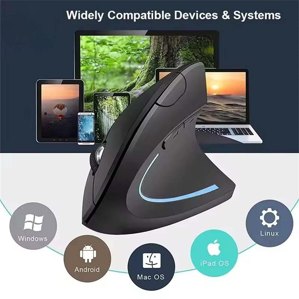 Verticale Muis 2.4GHz Draadloz - Laptop Accessories Gaming recensie en prijs