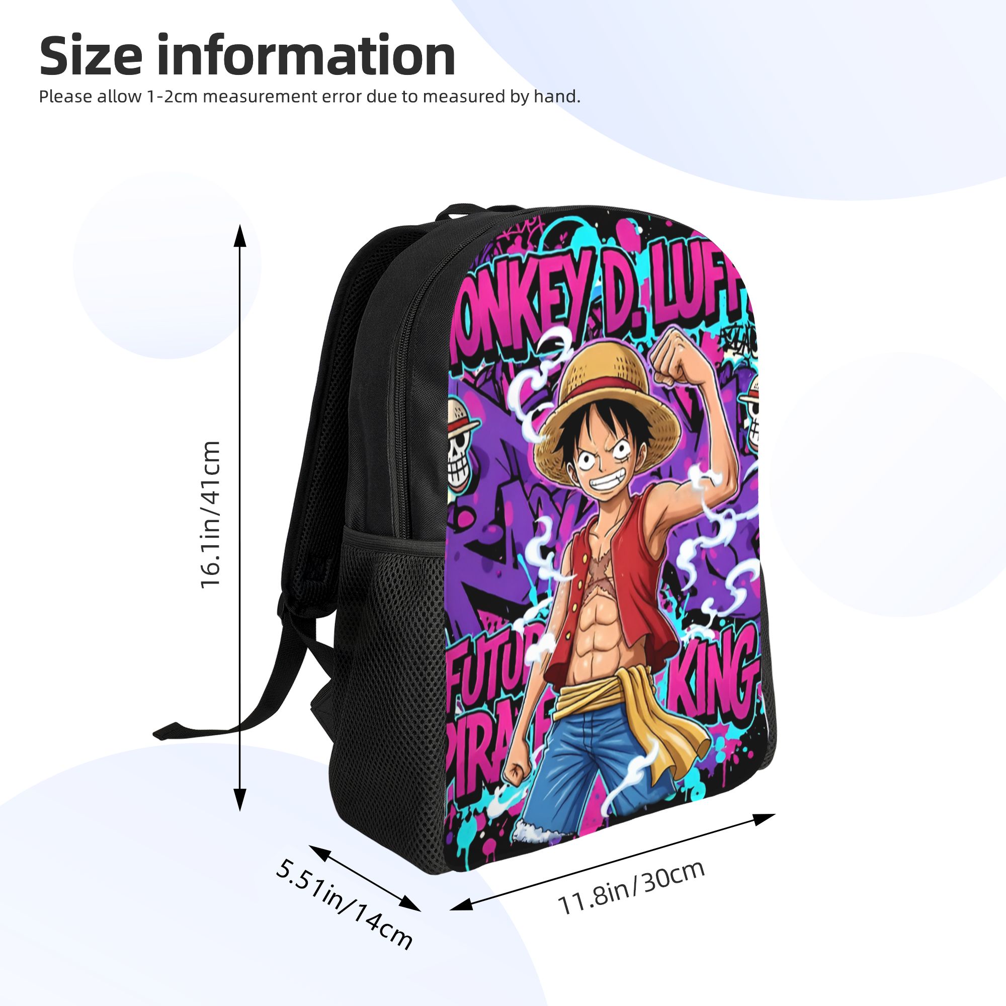 Aangepaste One P-Pieces Luffy' - Laptop Accessories For Students recensie en prijs