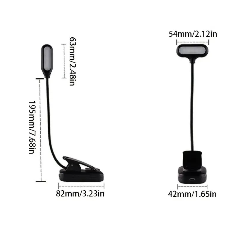 Mini LED-boeklamp met clip, op - Laptop Accessories Light recensie en prijs