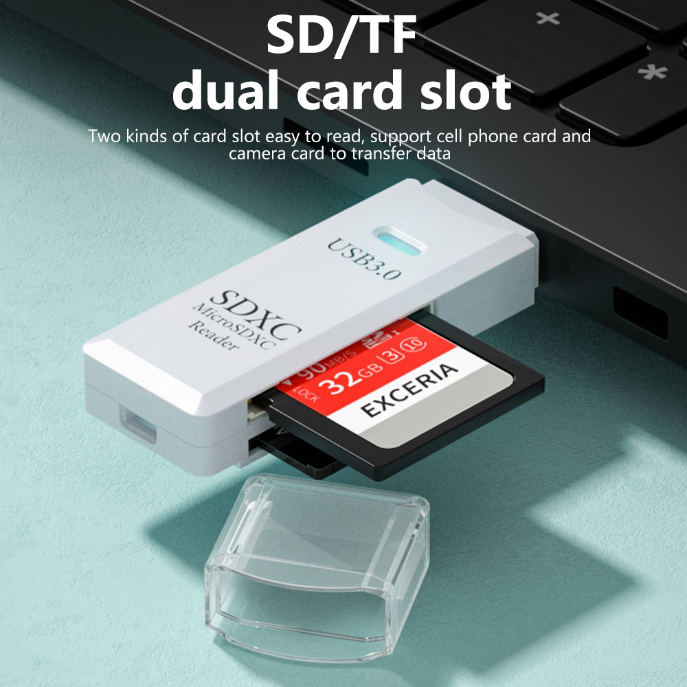2-in-1 USB 3.0 kaartlezer, dra - Laptop Accessories Usb recensie en prijs