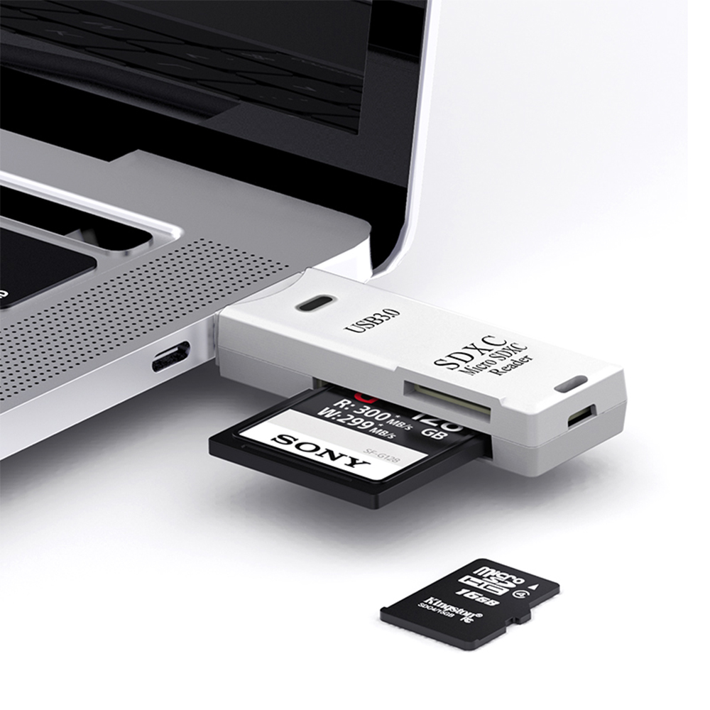 2-in-1 USB 3.0 kaartlezer, dra - Laptop Accessories Usb recensie en prijs