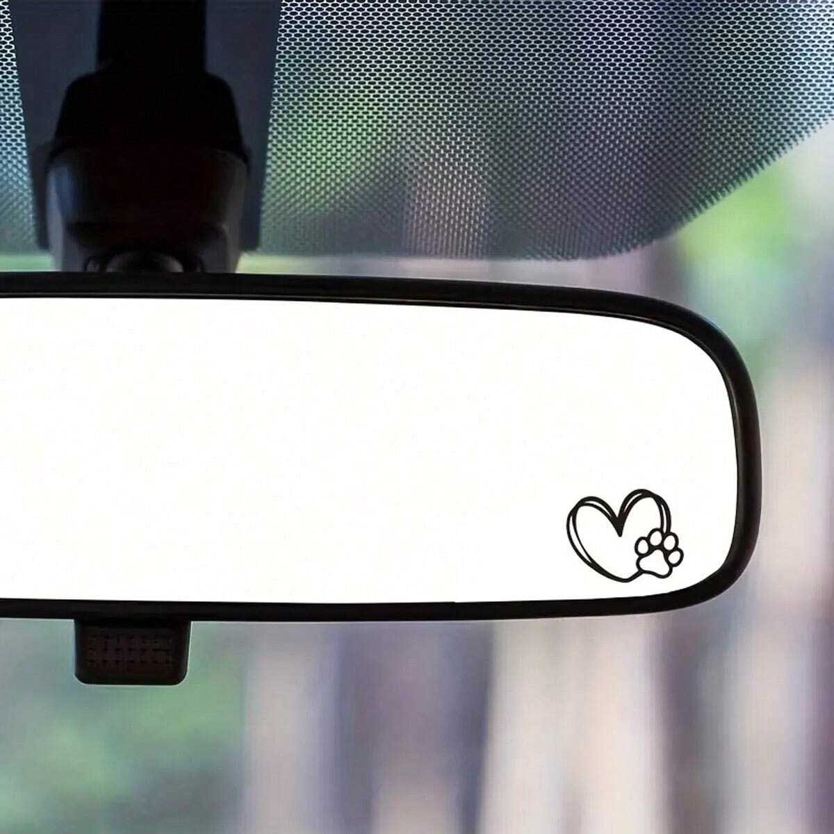 Hart Pootafdruk Vinyl Achterui - Laptop Accessories Diy recensie en prijs