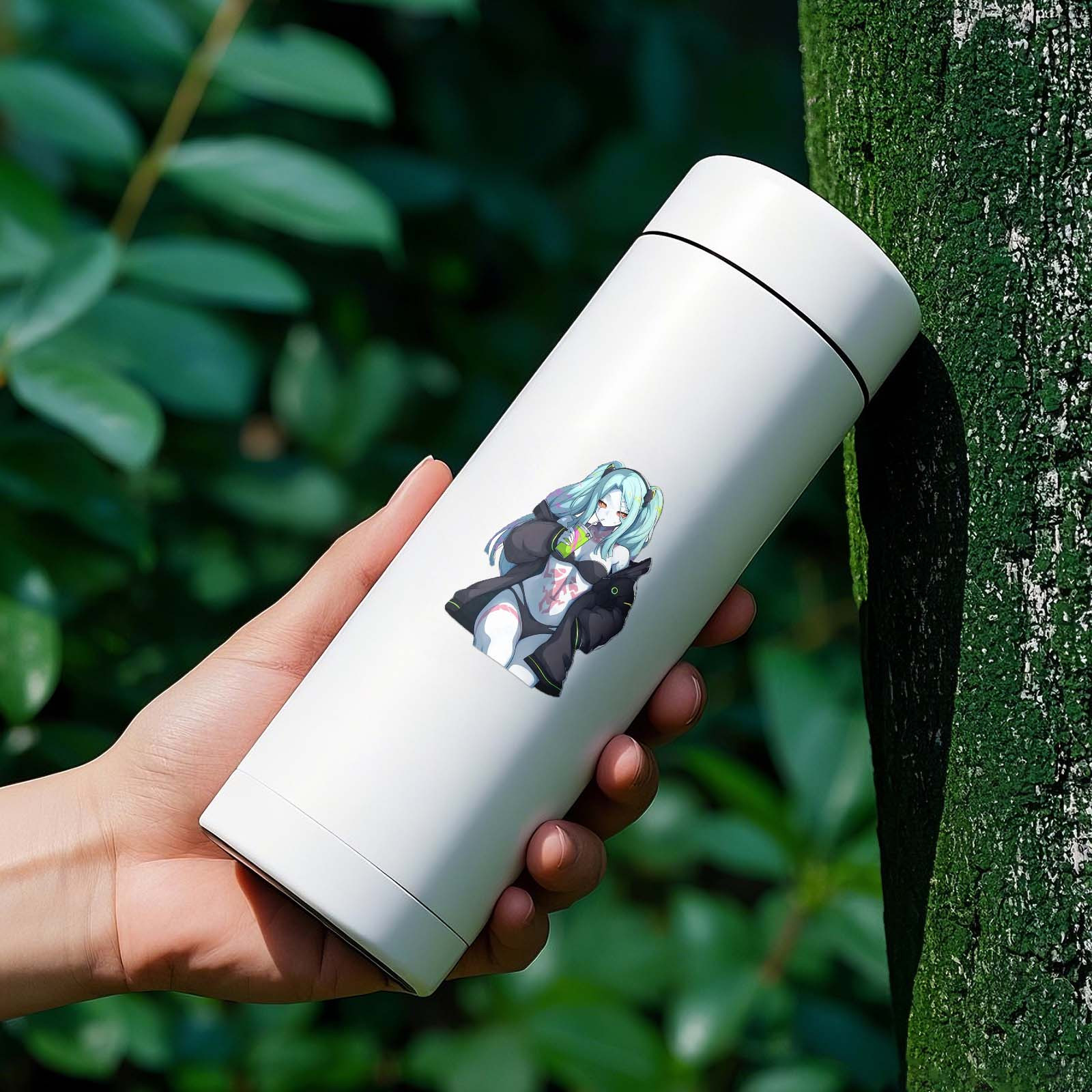 Anime Girl Sticker, waterdicht - Laptop Accessories Girly recensie en prijs