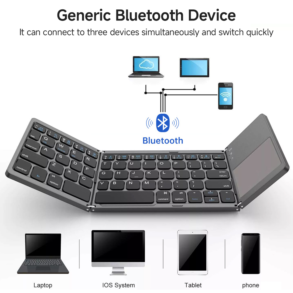 Mini Bluetooth Toetsenbord Met - Laptop Accessories Uk recensie en prijs