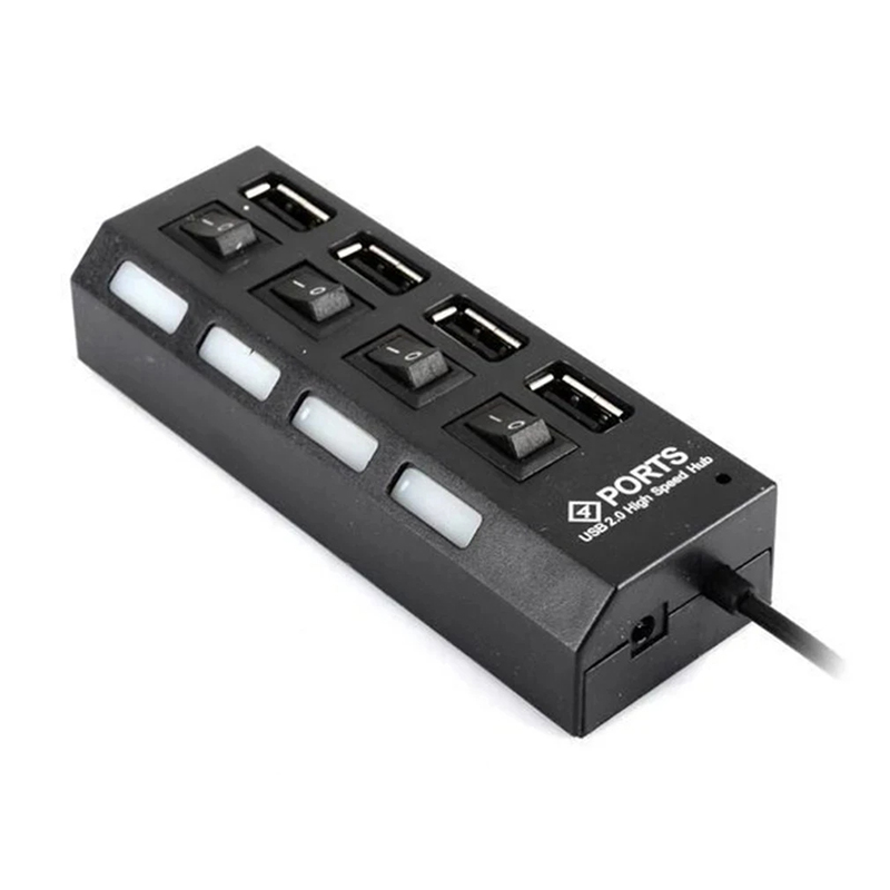 4-poorts USB 2.0 hub-uitbreidi - Laptop Accessories Usb recensie en prijs