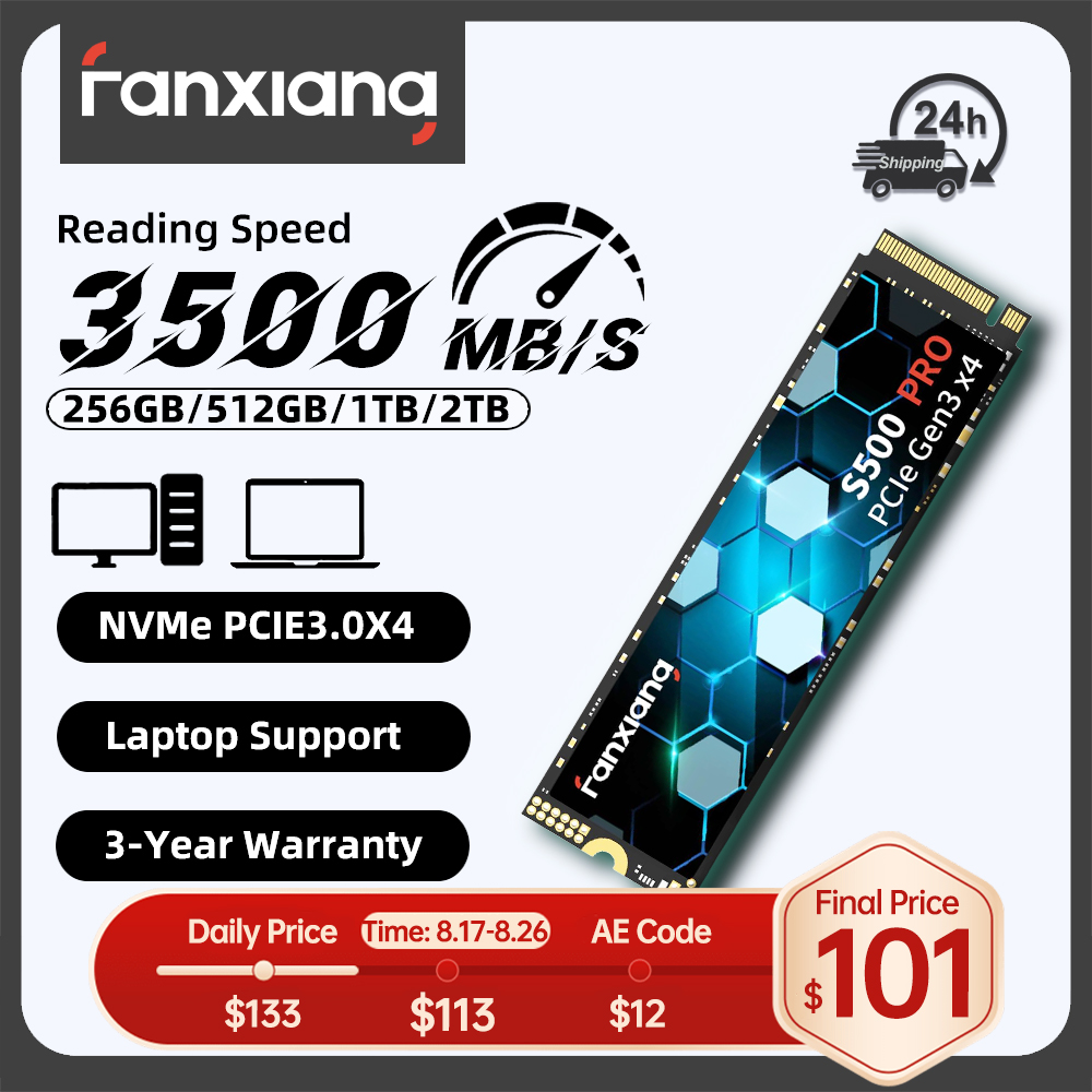 Fanxiang S500 Pro M.2 SSD NVMe - Samsung Ssd 980 Pro recensie en prijs