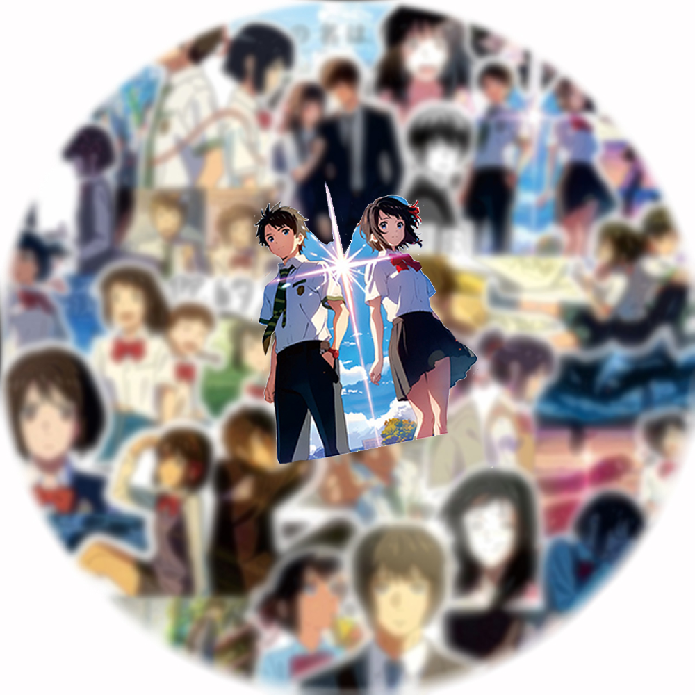 70 stuks uw naam anime sticker - Laptop Accessories Name recensie en prijs