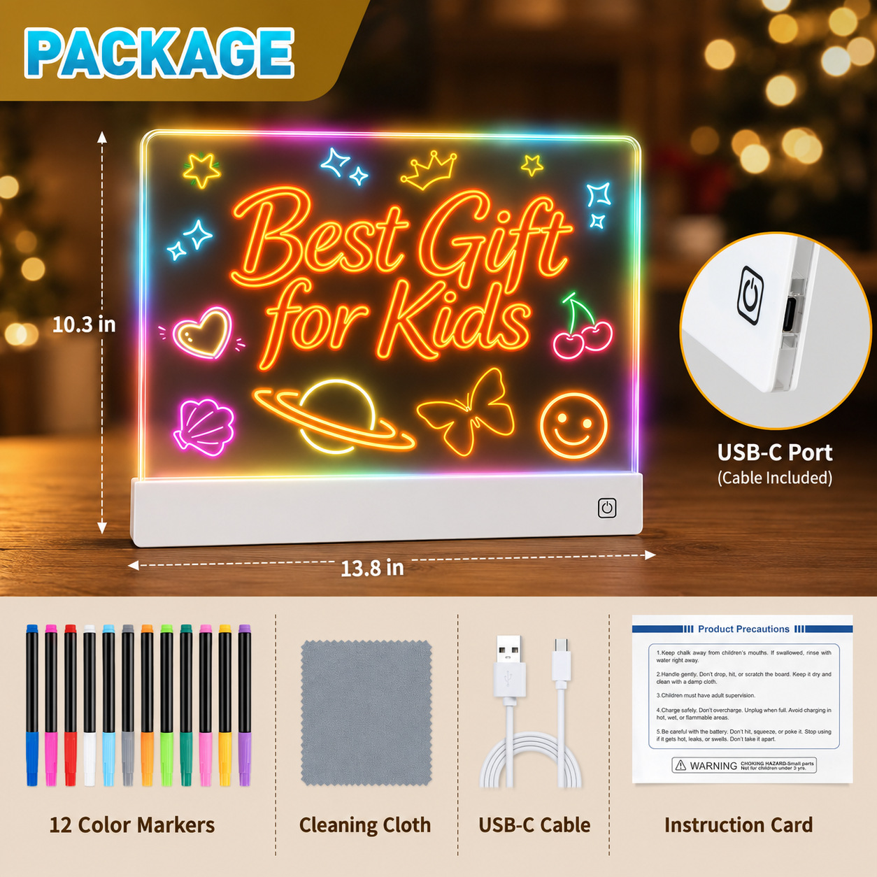 Touch-to-Charge LED-schrijftab - Laptop Accessories Light recensie en prijs