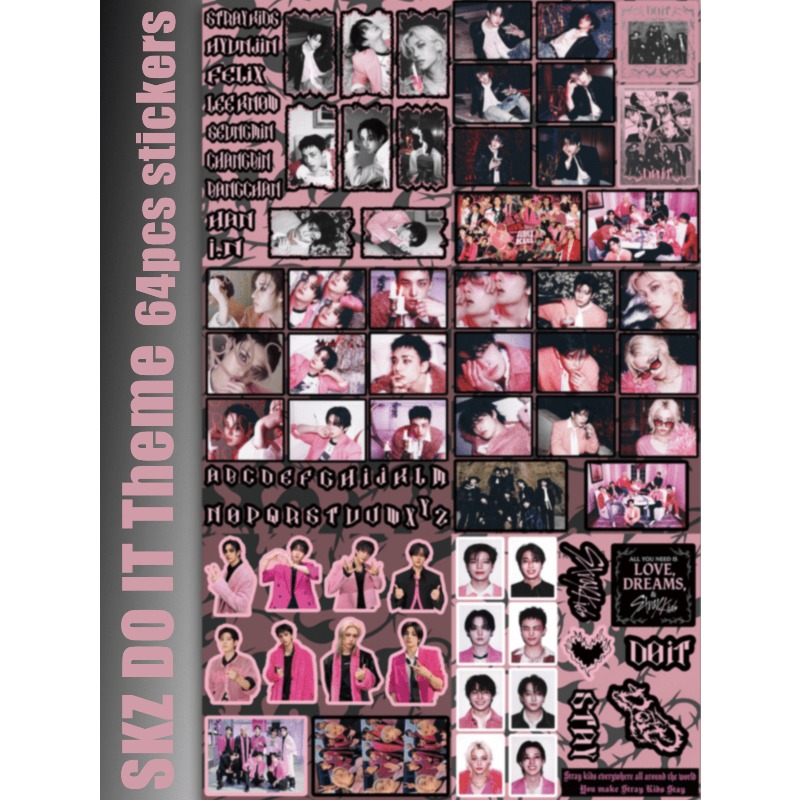 64pcs/65pcs/69pcs StrayKid,SK, - Laptop Accessories Aesthetic recensie en prijs