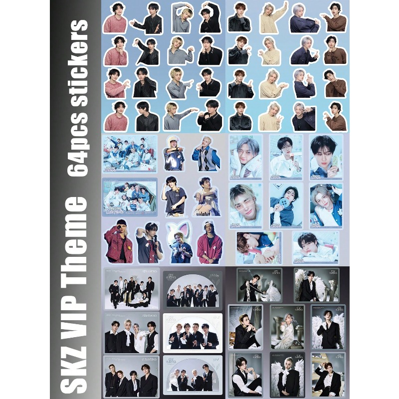 64pcs/65pcs/69pcs StrayKid,SK, - Laptop Accessories Aesthetic recensie en prijs