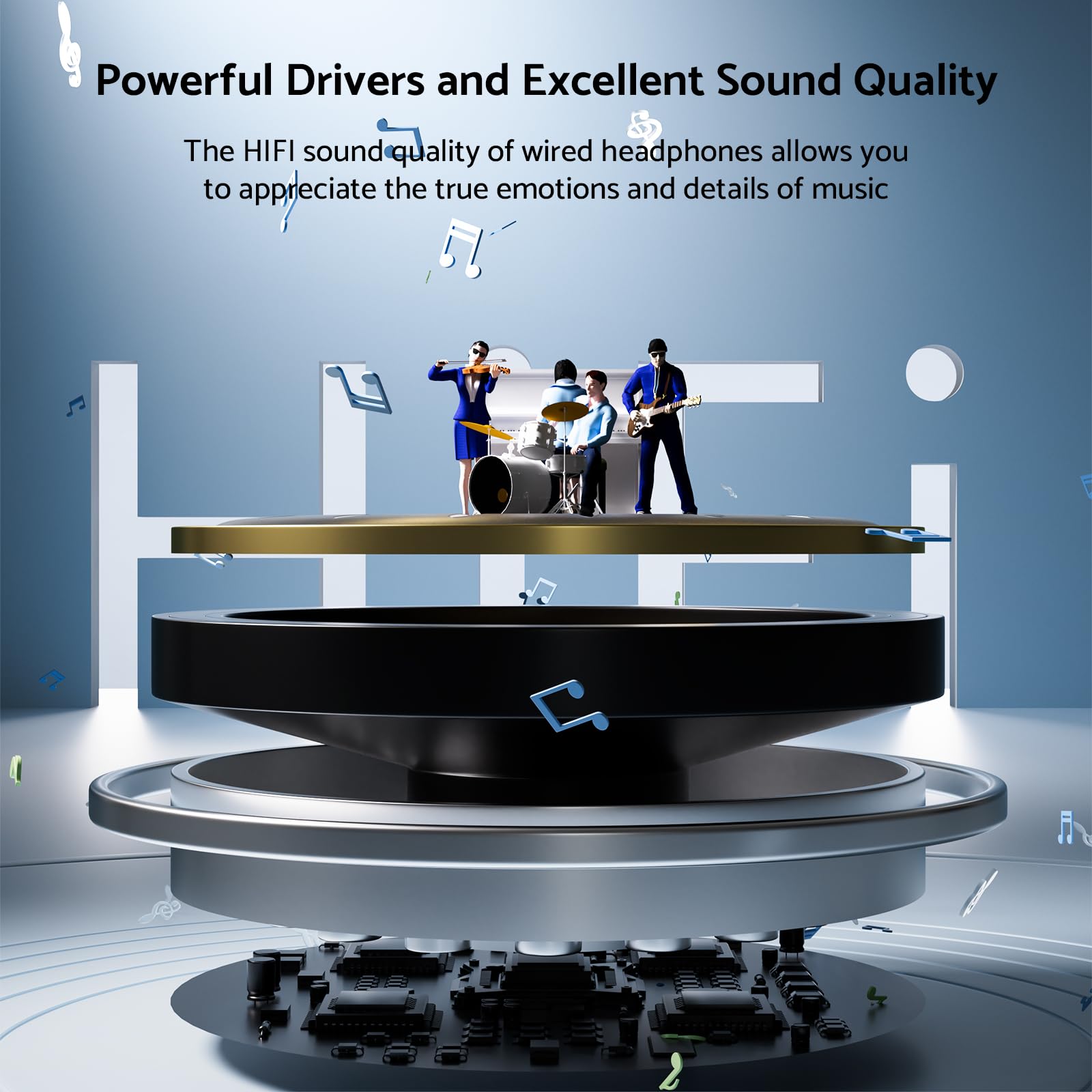 HiFi Surround-hoofdtelefoon Ba - Laptop Accessories Gaming recensie en prijs