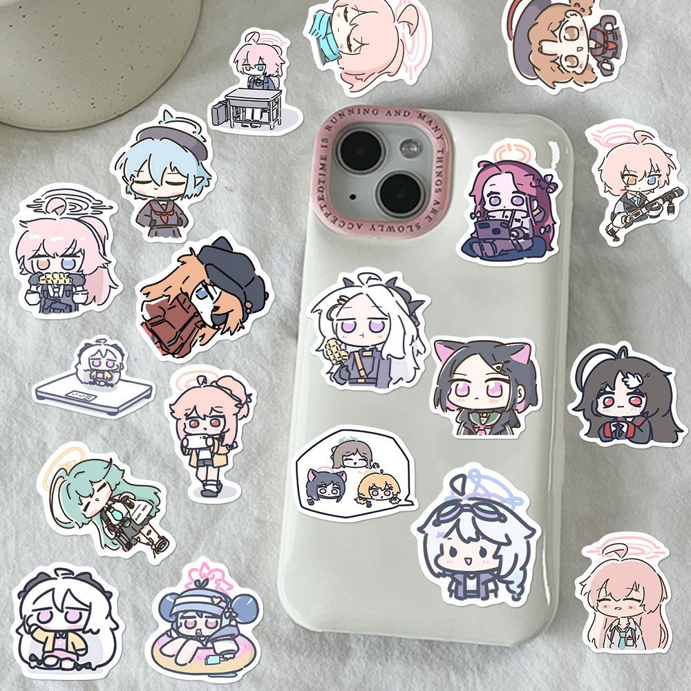 80 STKS Anime Blauw Archief So - Laptop Accessories Diy recensie en prijs