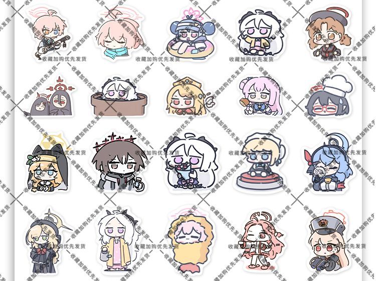 80 STKS Anime Blauw Archief So - Laptop Accessories Diy recensie en prijs