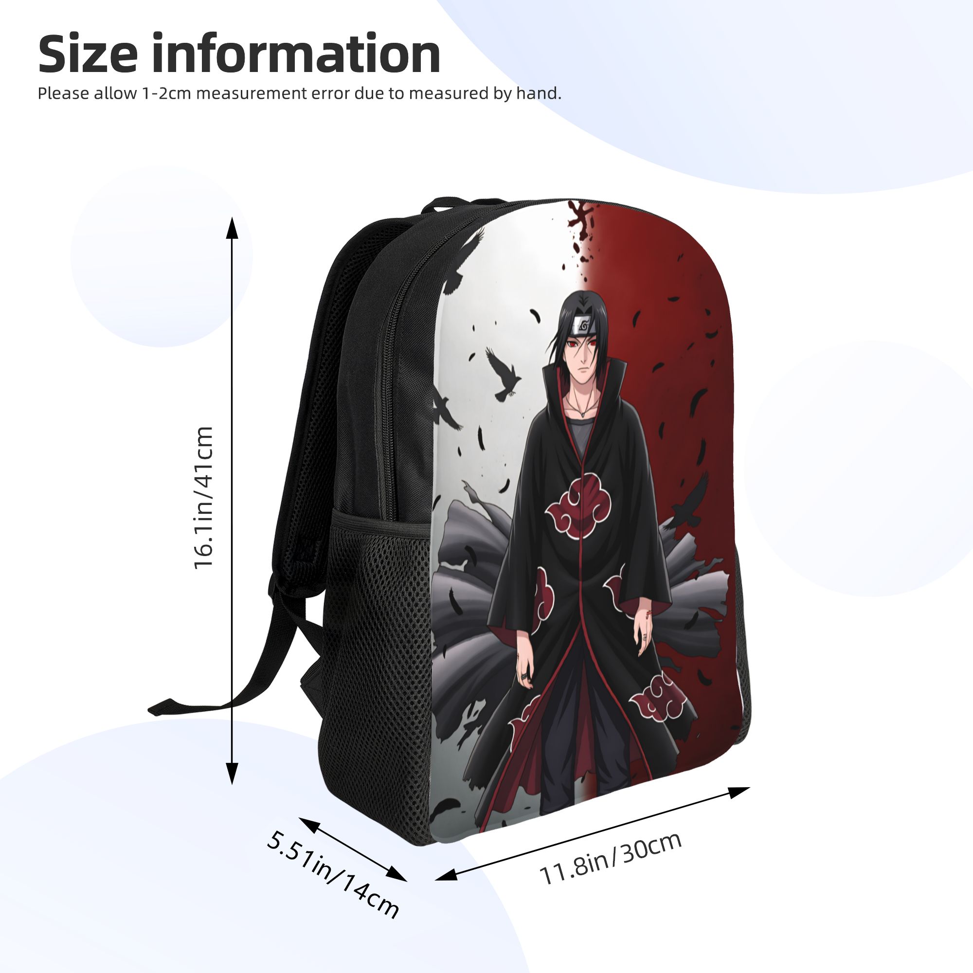 N-Narutoes Uchihas Sasukes Rug - Laptop Accessories For Students recensie en prijs
