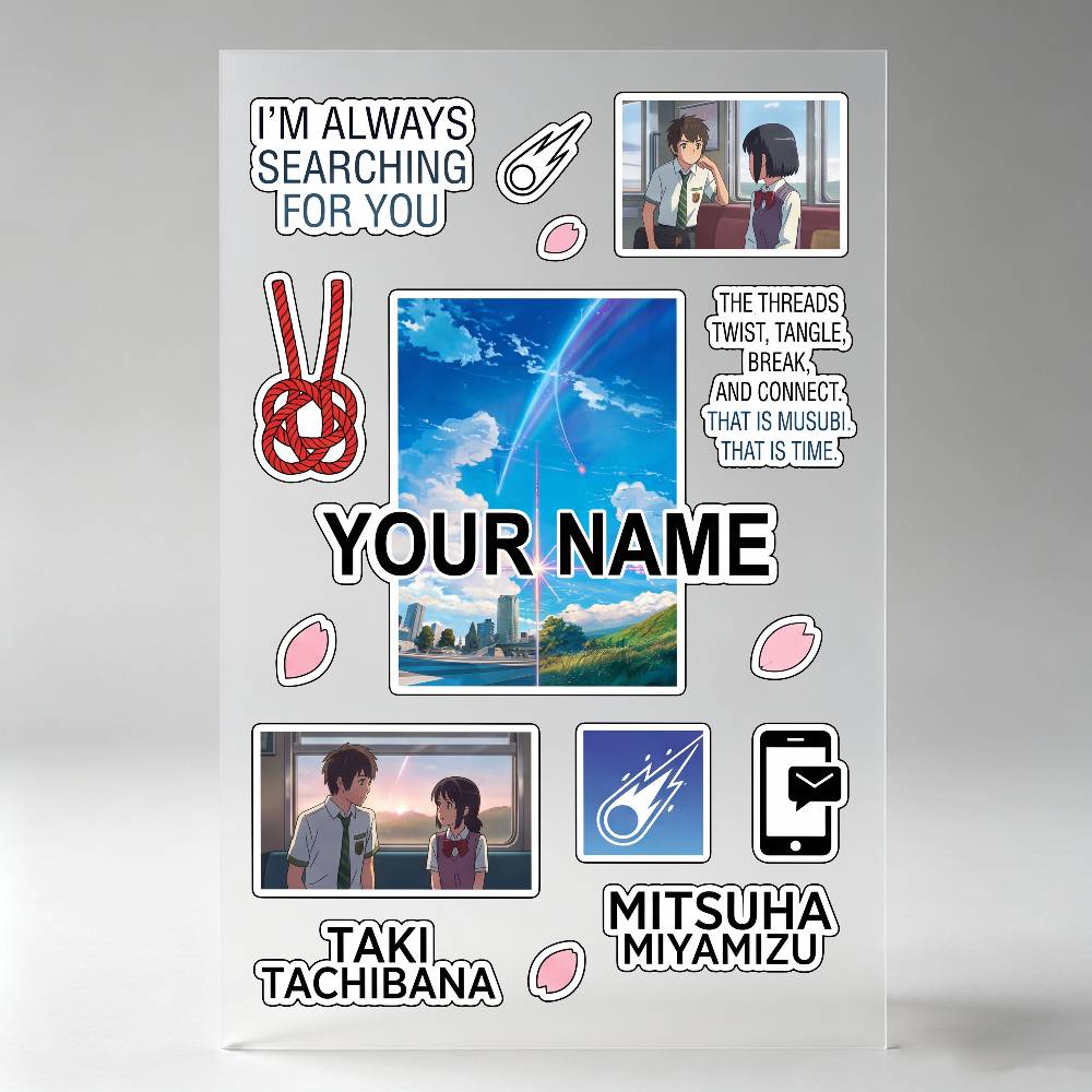 Anime Uw naam Mitsuha Filmstic - Laptop Accessories Name recensie en prijs