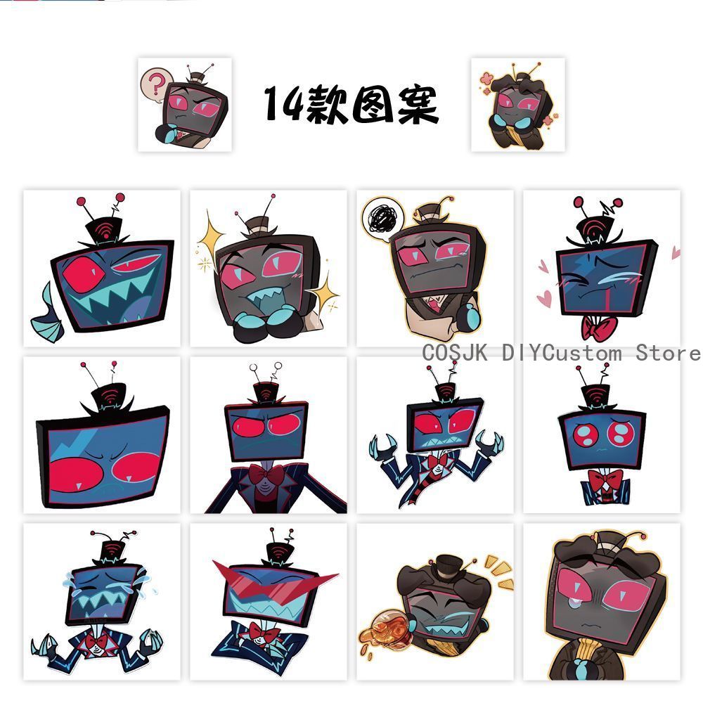 500 Stk/Roll Anime Vox Q Versi - Laptop Accessories For Students recensie en prijs