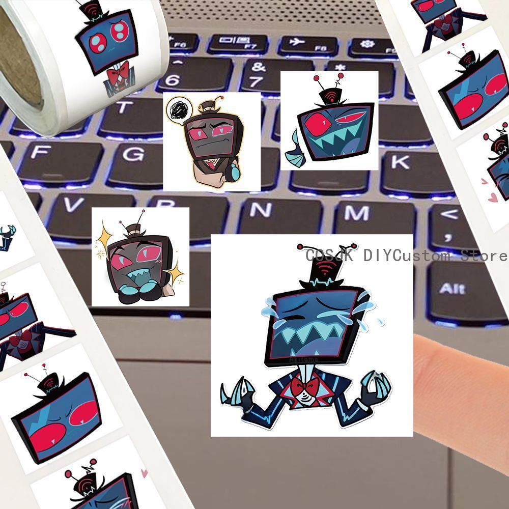 500 Stk/Roll Anime Vox Q Versi - Laptop Accessories For Students recensie en prijs