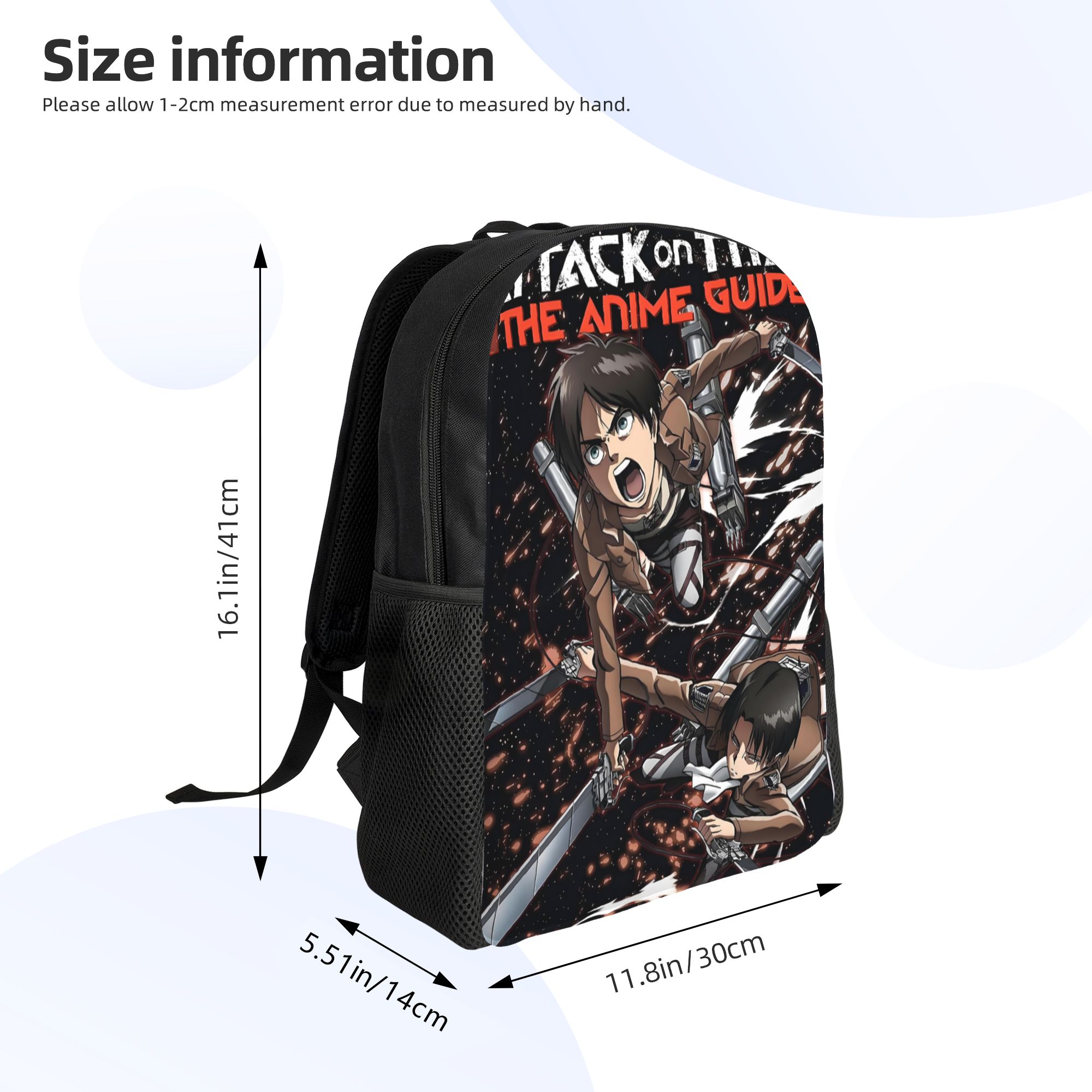 Attacks on Titans Reisrugzak H - Laptop Accessories For Students recensie en prijs