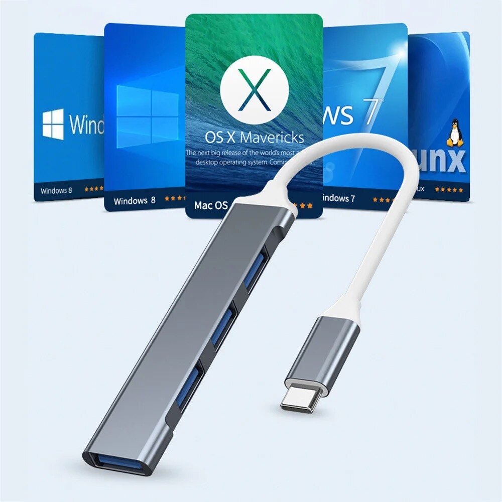 USB 3.0 Hub 4-poorts USB Hub H - Laptop Accessories Usb recensie en prijs