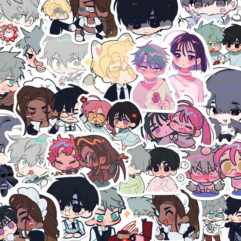 80 stks/set Cartoon Anime Alie - Laptop Accessories To Gift recensie en prijs