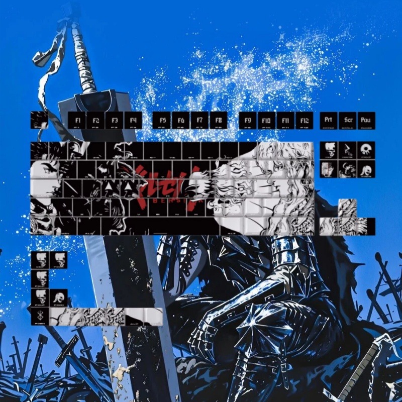 BERSERK Thema Anime Keycap 98  - Laptop Accessories To Gift recensie en prijs