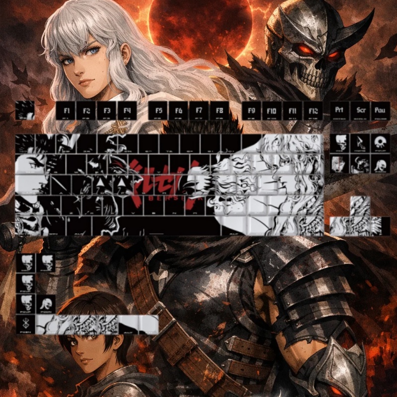 BERSERK Thema Anime Keycap 98  - Laptop Accessories To Gift recensie en prijs