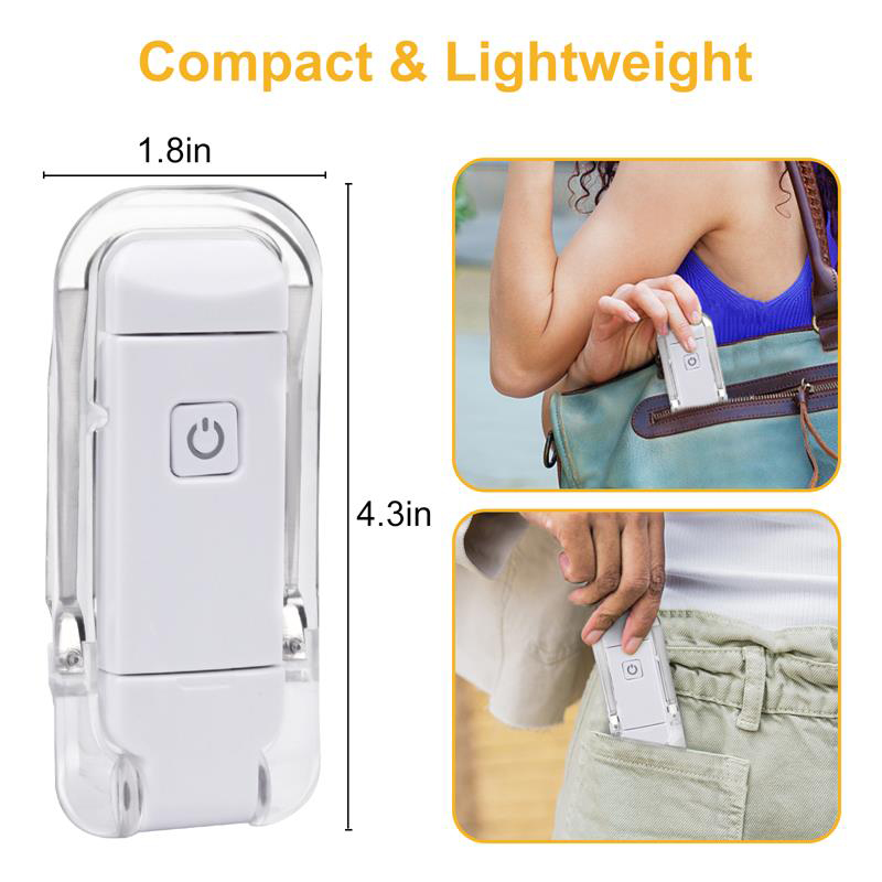 Leeslamp met clip voor boeken, - Laptop Accessories Light recensie en prijs