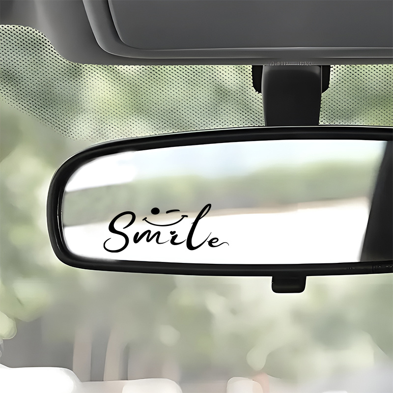 Smiley Face Mirror Sticker Gla - Laptop Accessories To Gift recensie en prijs