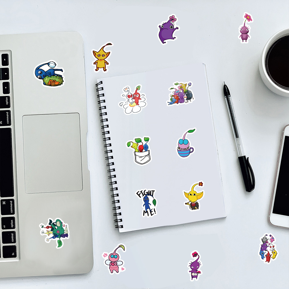100 STKS Leuke Plant Pikmin Do - Laptop Accessories Diy recensie en prijs